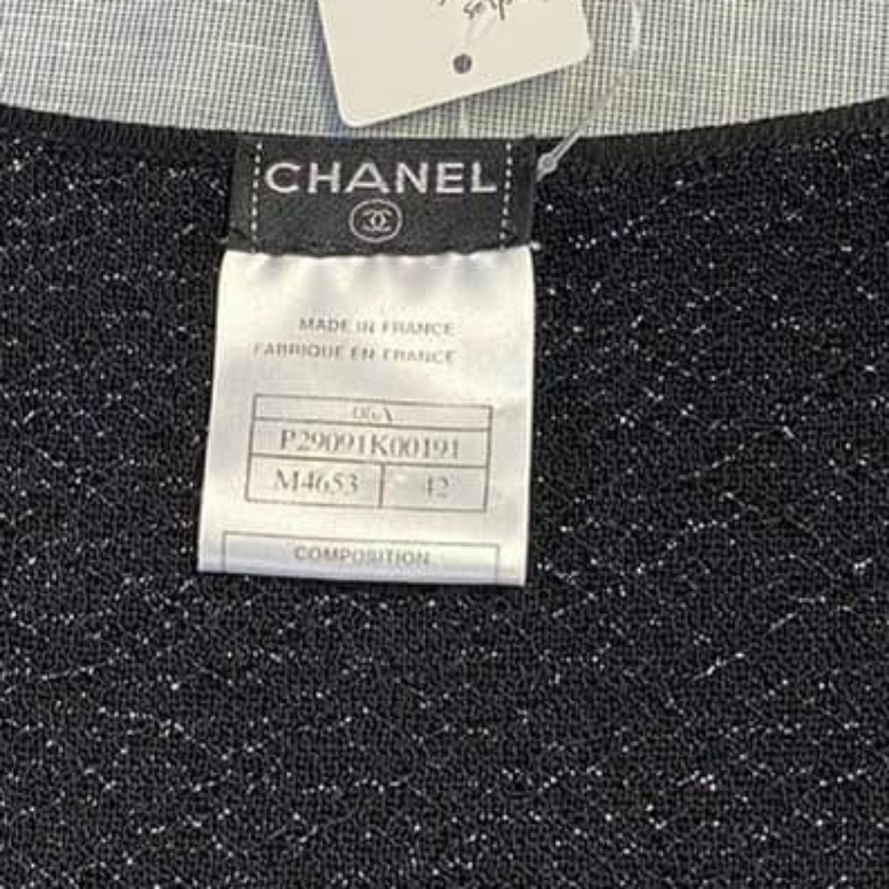 Chanel 2pc top with skirt